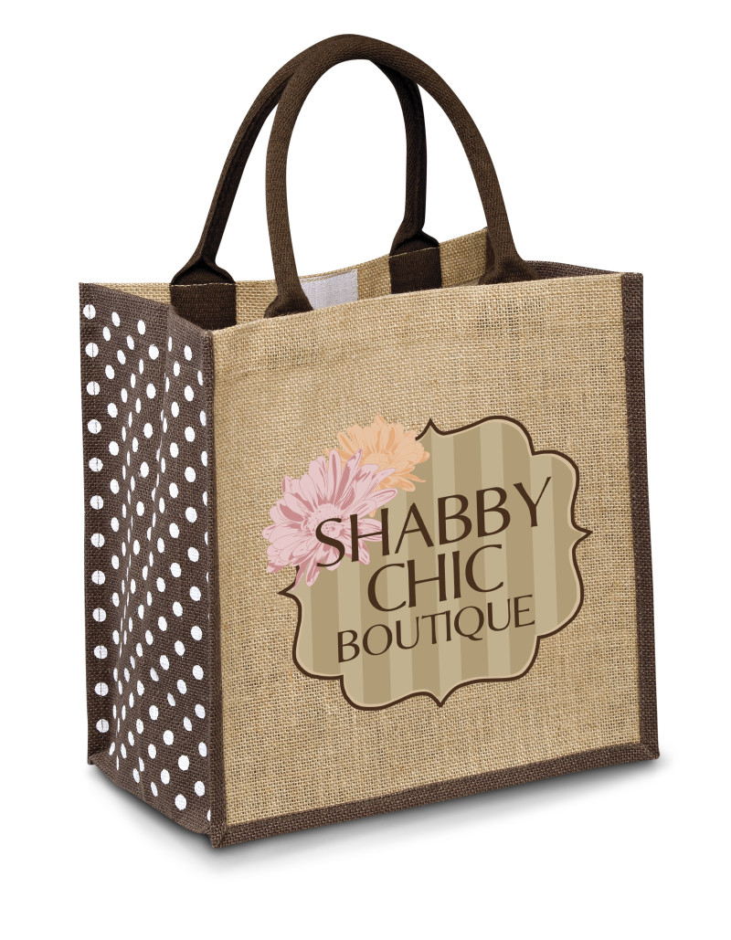 Polka Jute Tote