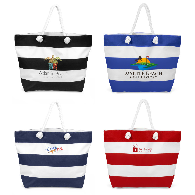 US Basic Coastline Cotton Beach Bag