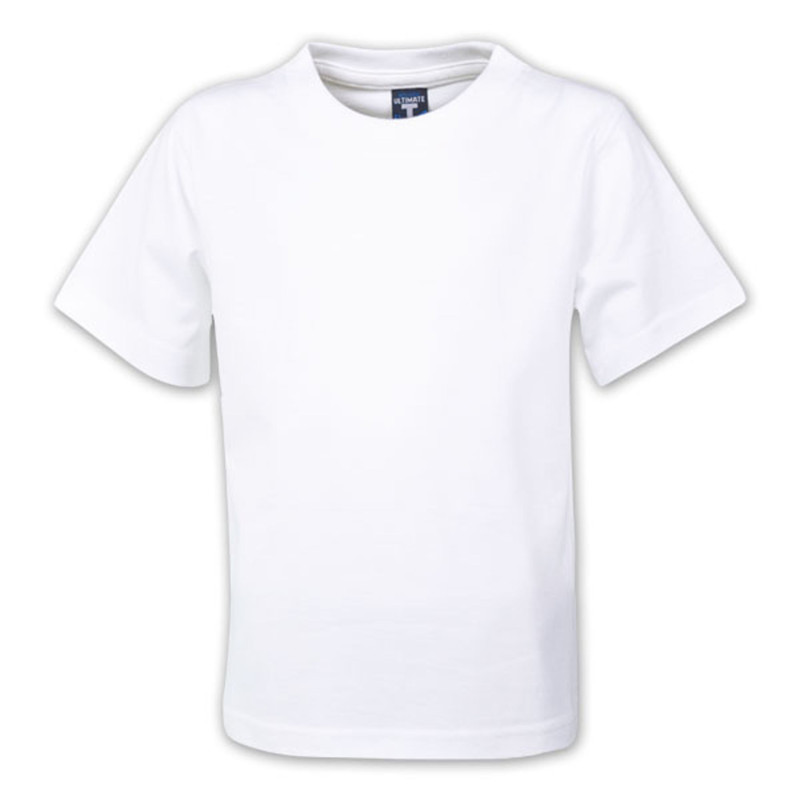 150g Youth Super Cotton T-shirt - White - While Stocks Last