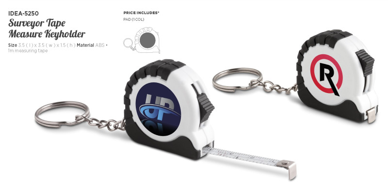 Altitude Surveyor Tape Measure Keyholder - 1 Metre