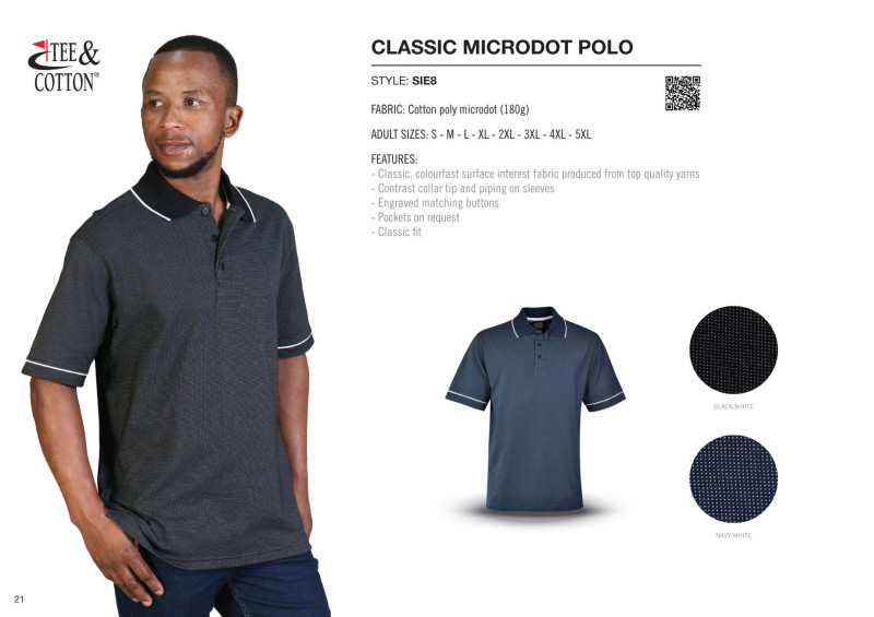 Classic Microdot Polo