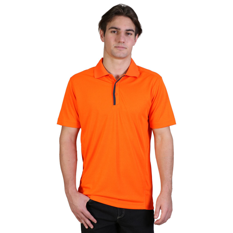 Matrix Polo - Orange/graphite - End Of Range