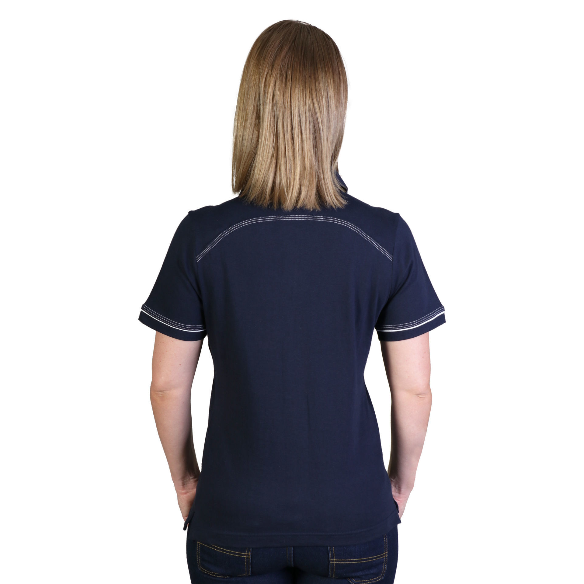 Ladies Flat Piping Polo - End of Range