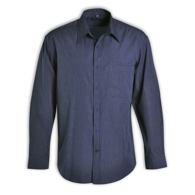 Matthew Shirt Long Sleeve - Check 1