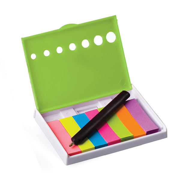 Sticky Note Holder with Mini Pen