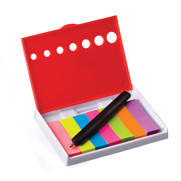 Sticky Note Holder with Mini Pen