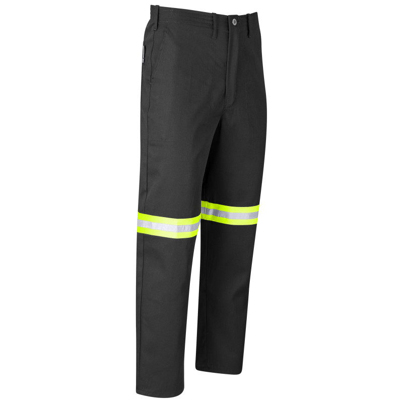 Trade Polycotton Pants - Reflective Legs - Yellow Tape