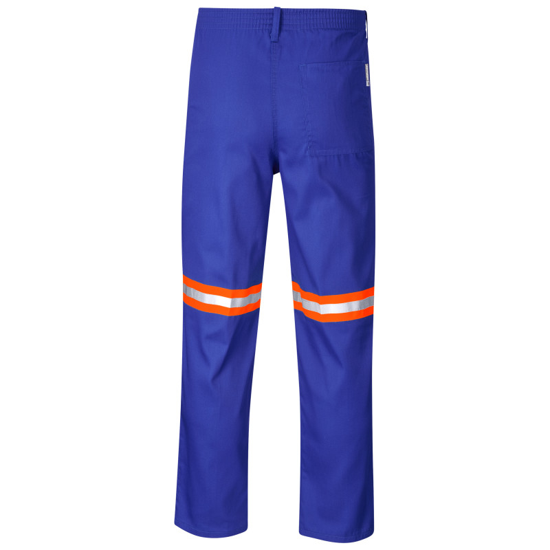 Trade Polycotton Pants - Reflective Legs - Orange Tape