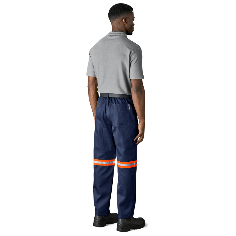 Trade Polycotton Pants - Reflective Legs - Orange Tape