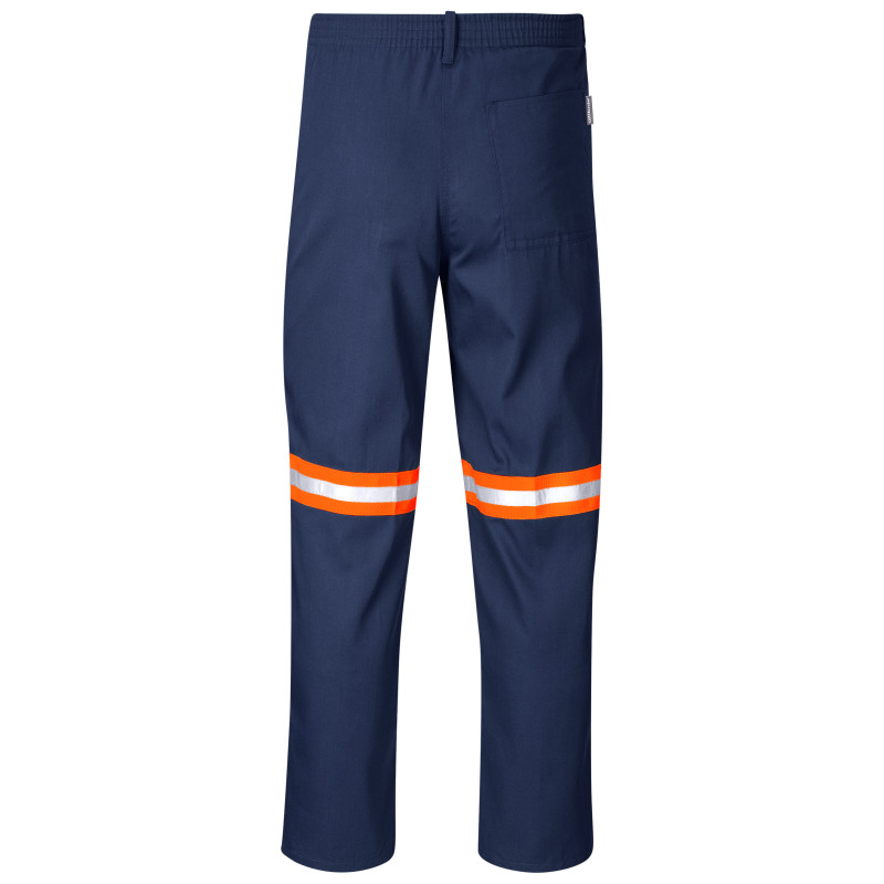 Trade Polycotton Pants - Reflective Legs - Orange Tape