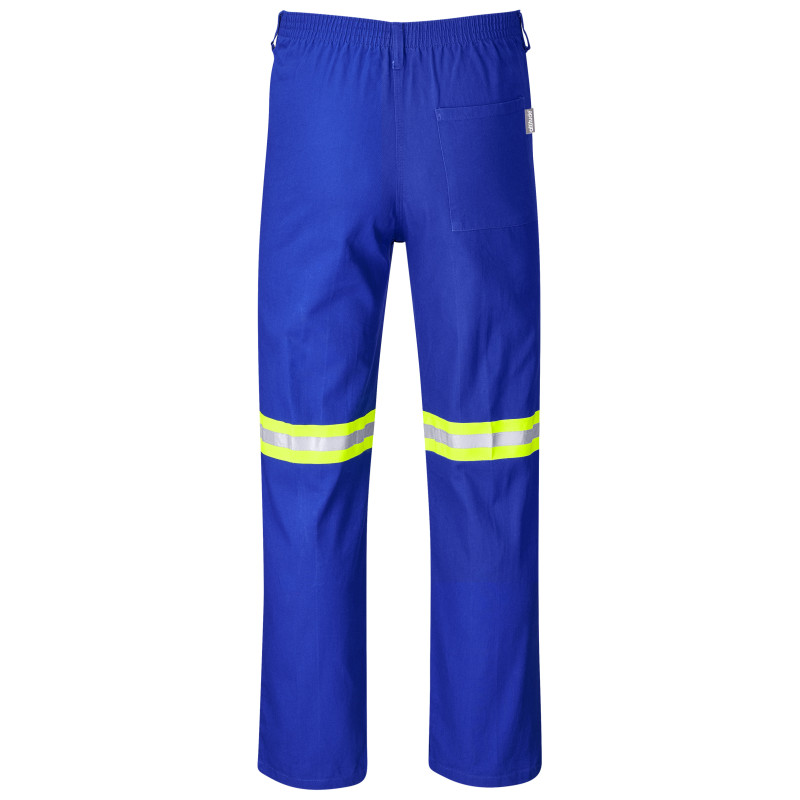 Artisan Premium 100% Cotton Pants - Reflective Legs - Yellow Tape