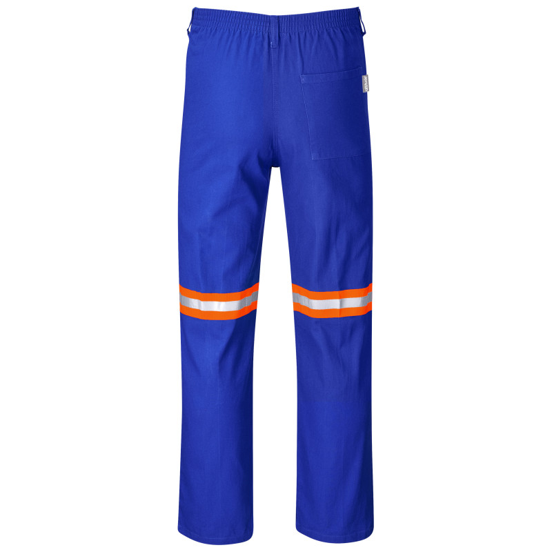 Artisan Premium 100% Cotton Pants - Reflective Legs - Orange Tape