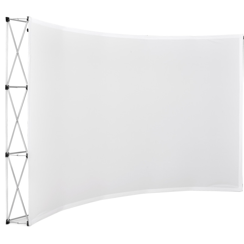 Legend Curved Banner Wall 3.5m x 2.25m