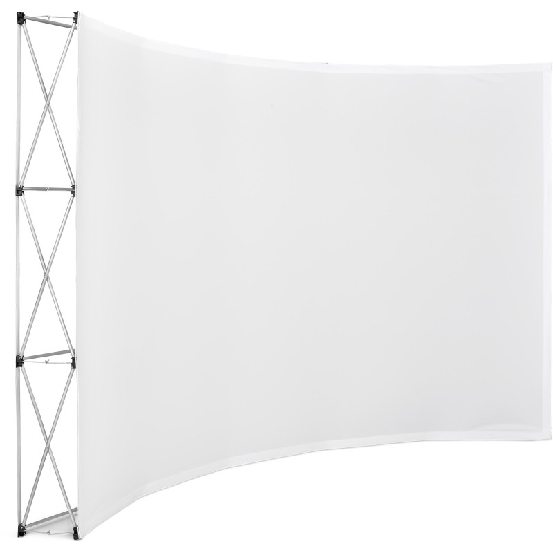 Legend Curved Banner Wall 3.5m x 2.25m