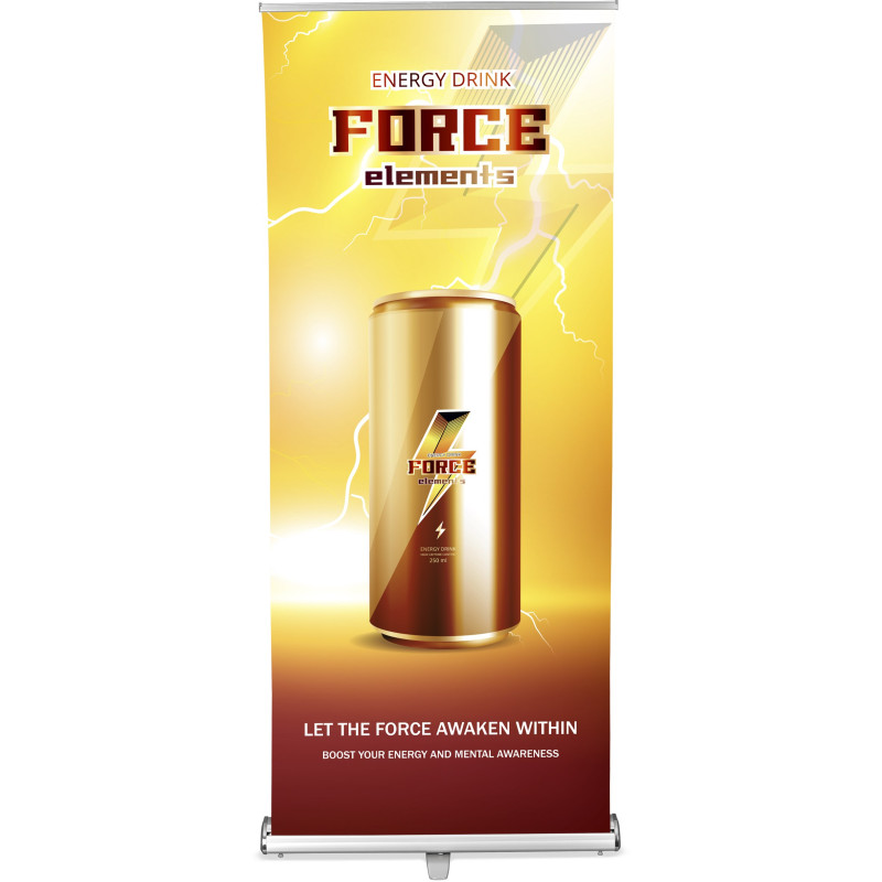 Legend Fabric Pull Up Banner