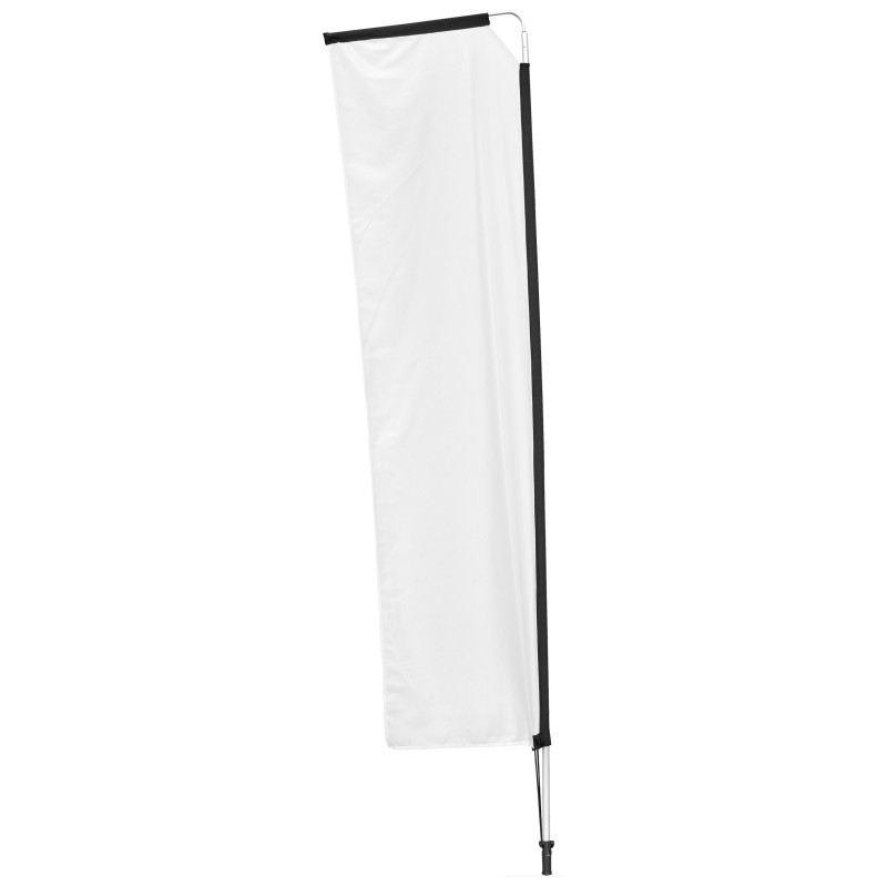 Legend 3M Sublimated Telescopic Double-Sided Flying Banner - 1 complete unit