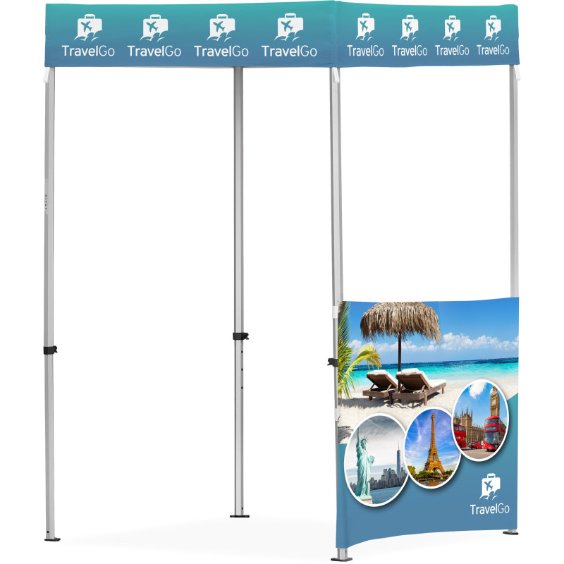 Ovation Sublimated Gazebo 1.5m X 1.5m - 1 Half-Wall Skin