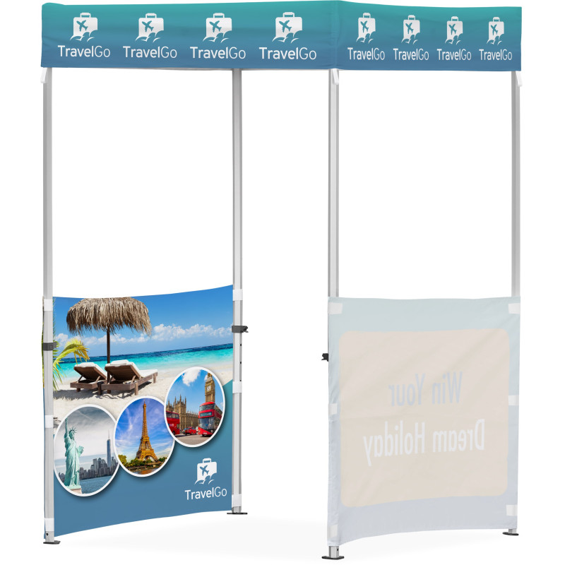 Ovation Sublimated Gazebo 1.5m X 1.5m - 2 Half-Wall Skins