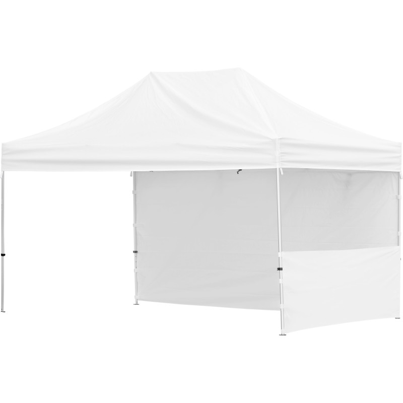 Ovation Sublimated Gazebo 4.5m X 3m - 1 Short Half-Wall Skin - 1 Long Full-Wall Skin