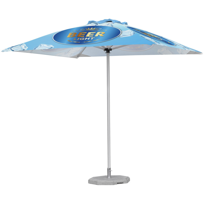 Legend Sublimated Parasol Single Pole 2.2m x 2.2m