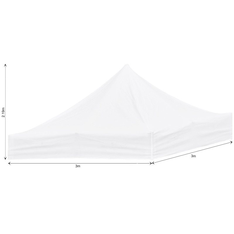 Ovation Sublimated Gazebo 3m X 3m - Roof (Excludes Hardware)