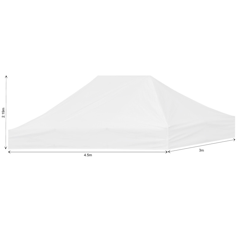 Ovation Sublimated Gazebo 4.5m X 3m - Roof (Excludes Hardware)