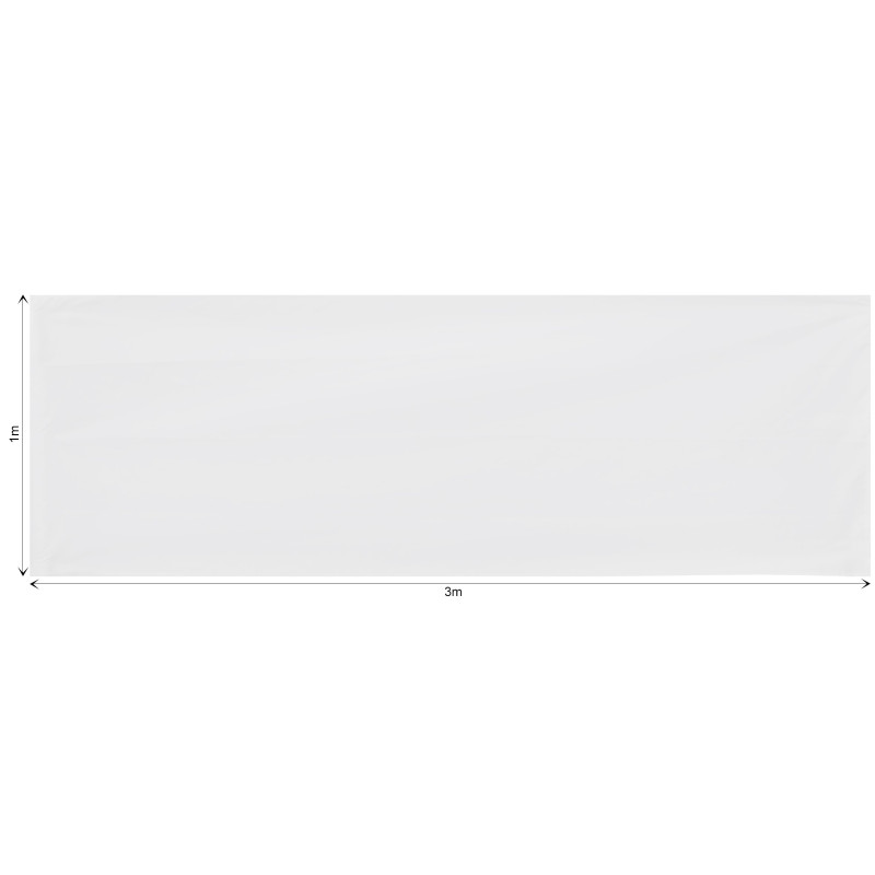 Ovation Sublimated Gazebo 4.5m X 3m - Short Side Half-Wall (Excludes Hardware)