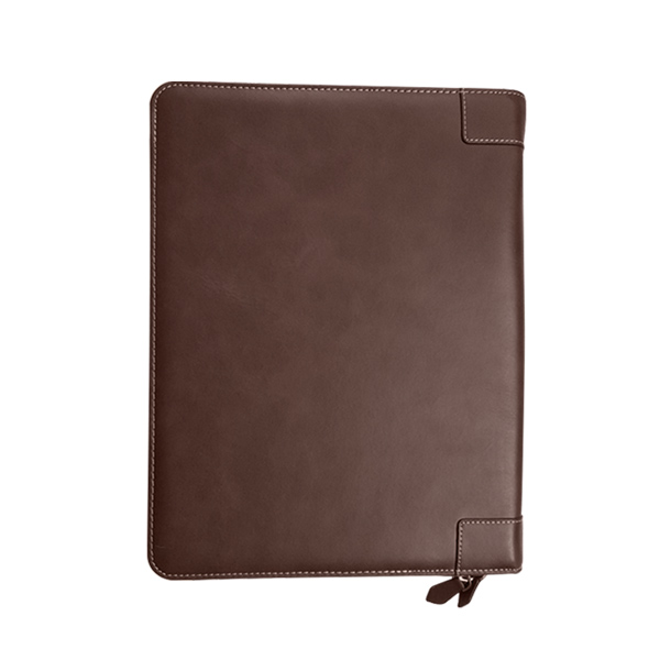 A4 Adpel Leather Zip Around Folder