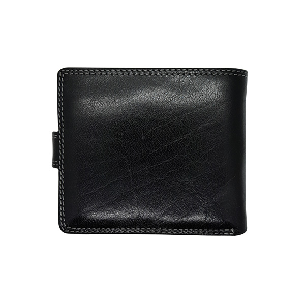 Wallet with Coin Purse & Tab Closure