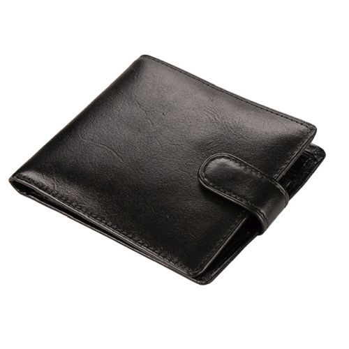 Wallet with Coin Purse & Tab Closure