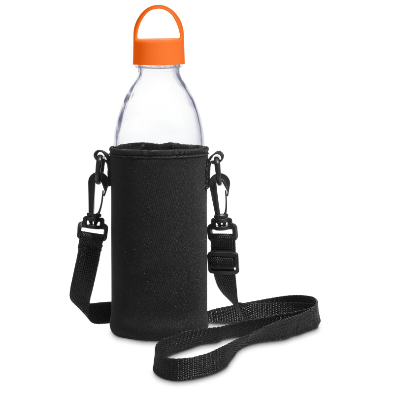 Kooshty Hands-Free Glass Water Bottle – 850ml