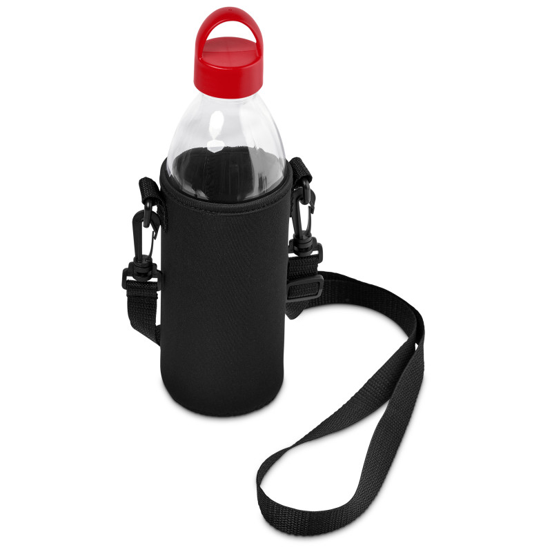 Kooshty Hands-Free Glass Water Bottle – 850ml