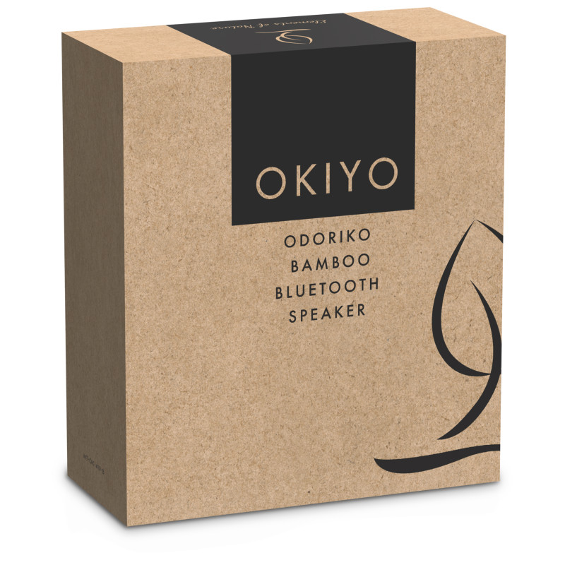 Okiyo Odoriko Bamboo Bluetooth Speaker