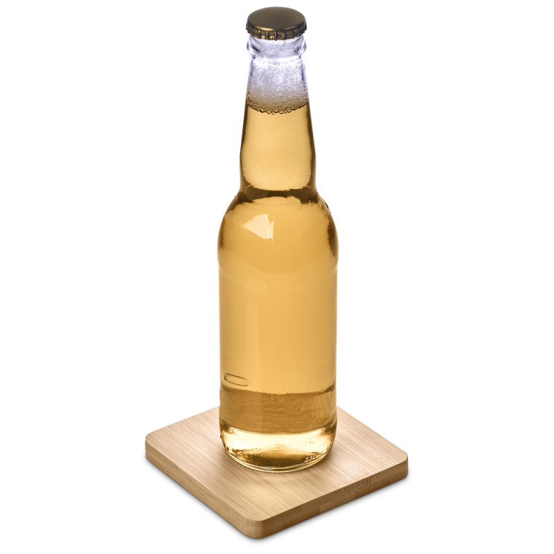 Drifter Bamboo Bottle Opener Coaster