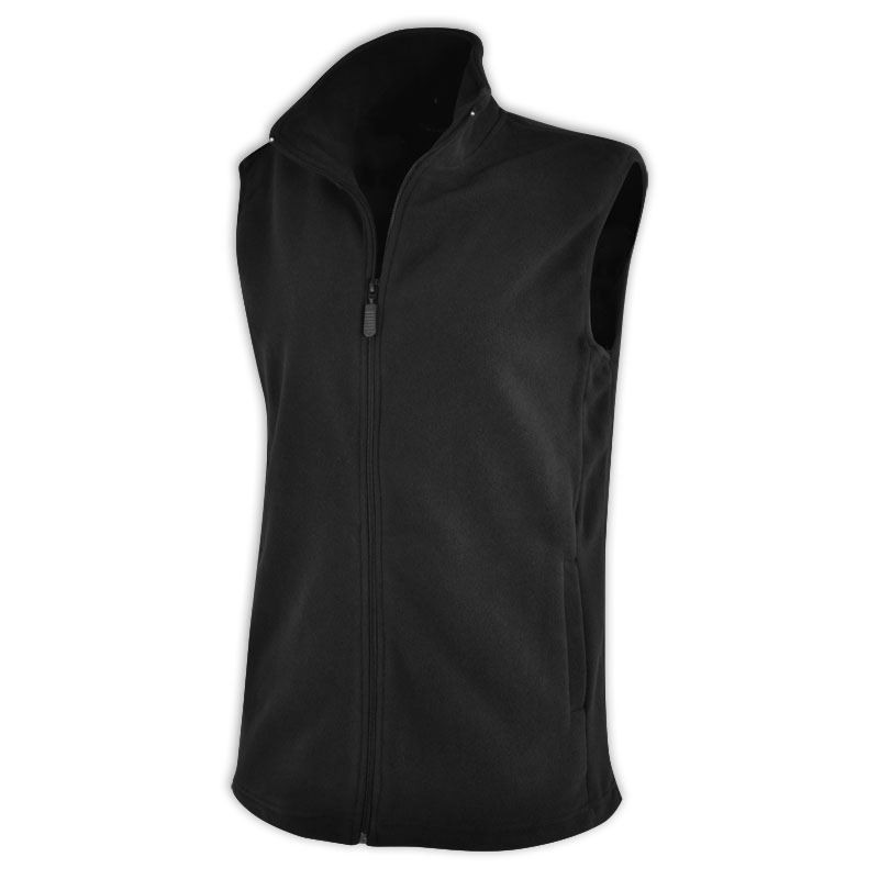 Belle Fleece - Sleeveless - Black - End Of Range