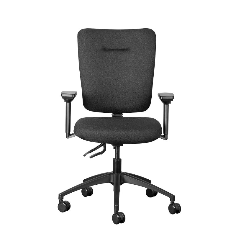 Kelso Typist Chair - Multi-adjustable armrests - 11/ZZ/KEL01 + 11/ZZ/WBA02