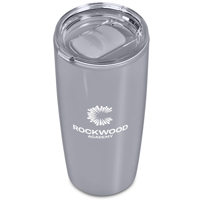 Altitude Daytona Plastic 2-in-1 Double-Wall Tumbler & Straw - 600ml