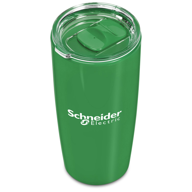 Altitude Daytona Plastic 2-in-1 Double-Wall Tumbler & Straw - 600ml