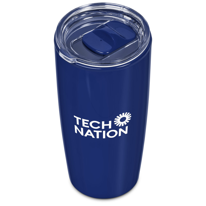 Altitude Daytona Plastic 2-in-1 Double-Wall Tumbler & Straw - 600ml