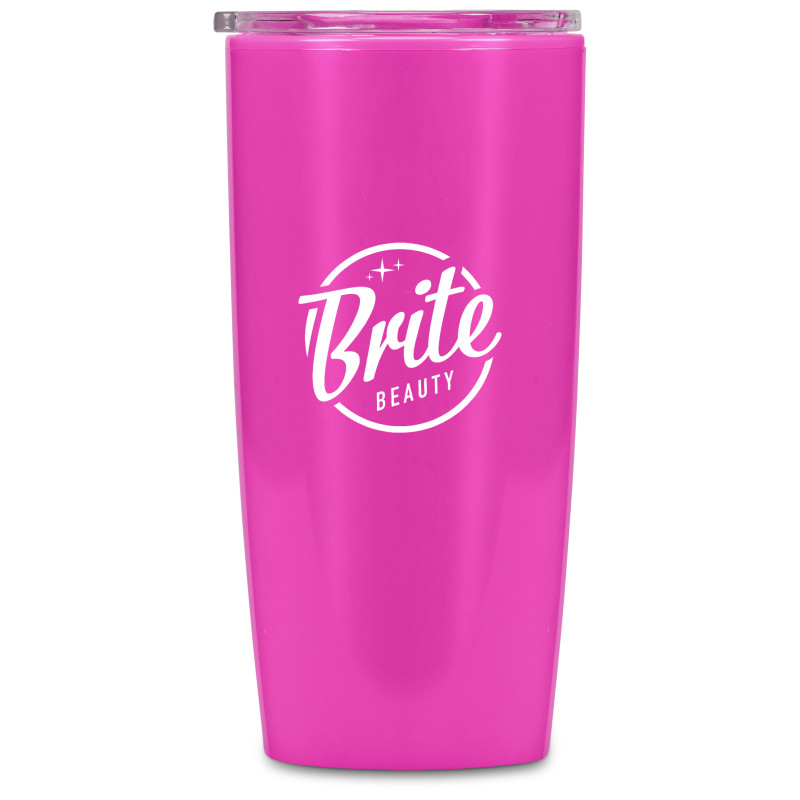 Altitude Daytona Plastic 2-in-1 Double-Wall Tumbler & Straw - 600ml