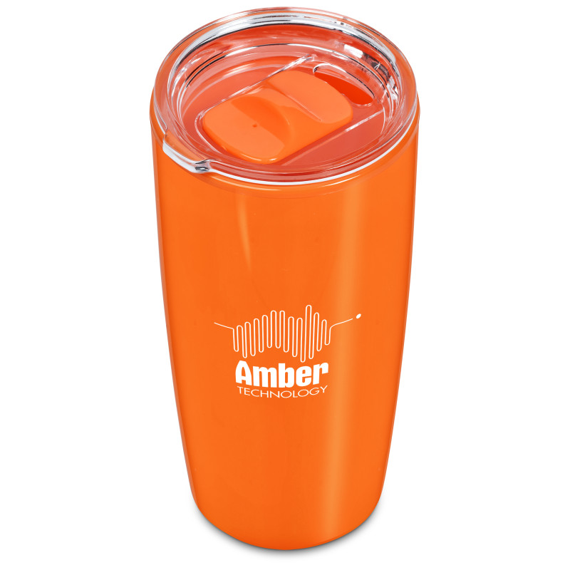 Altitude Daytona Plastic 2-in-1 Double-Wall Tumbler & Straw - 600ml