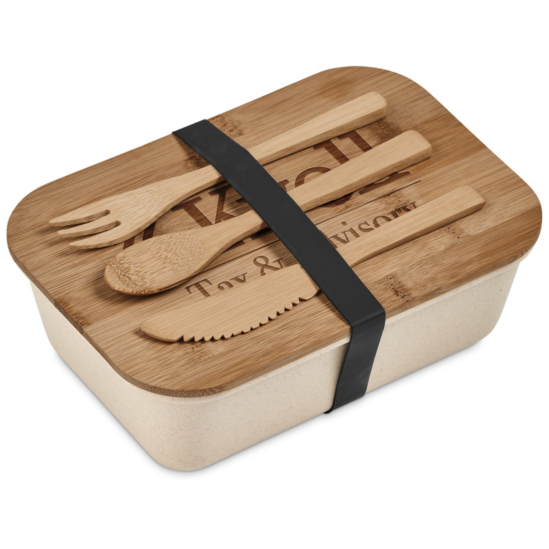 Kooshty Natura Plus Bamboo Fibre Lunch Box Set