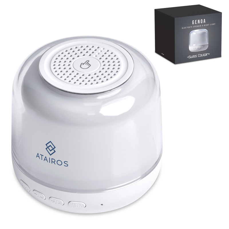 Swiss Cougar Genoa Bluetooth Speaker & Night Light