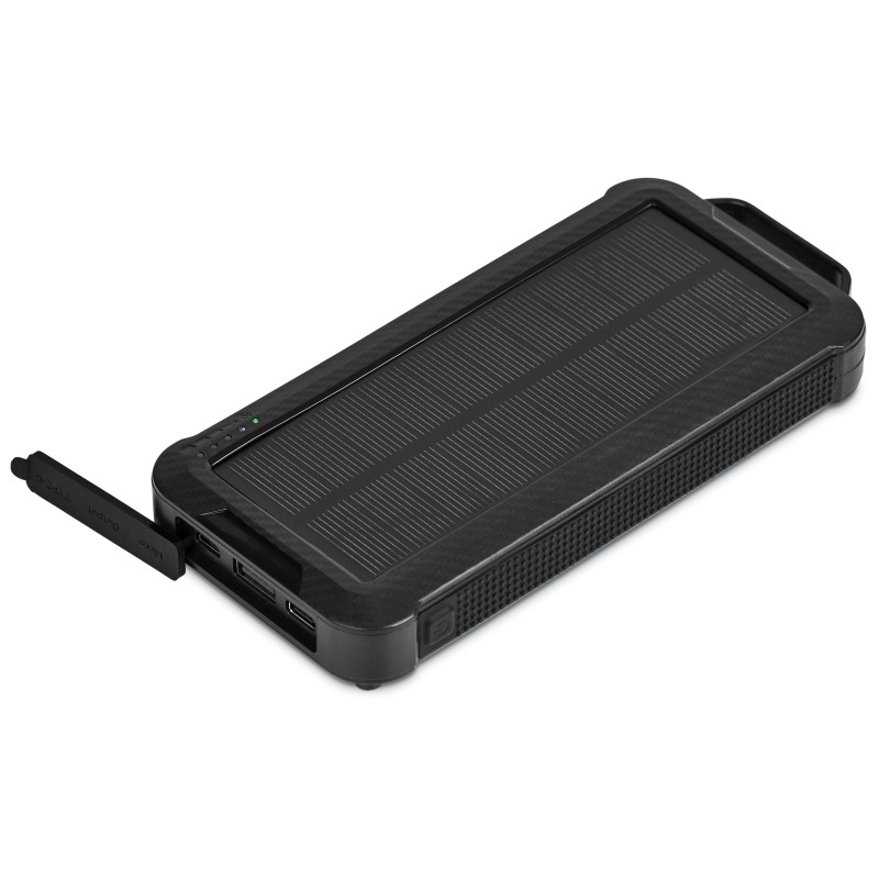 Swiss Cougar Havana Wireless Charging Solar Power Bank - 10 000mAh