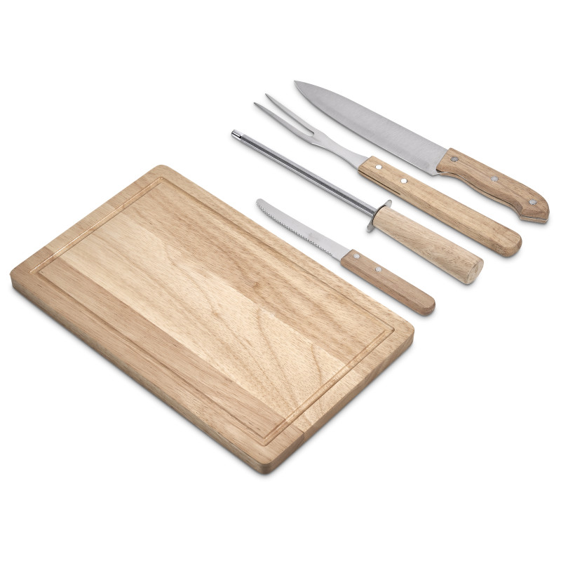 Brenton 5-Piece Braai & Carving Set