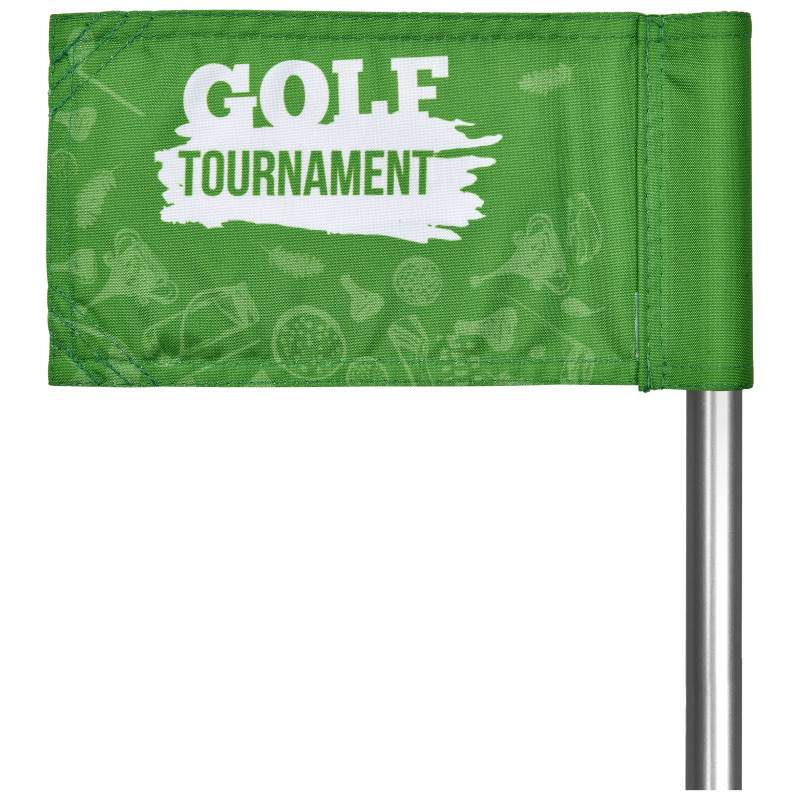 Pre-Printed Sample Hoppla Putting Green Flag