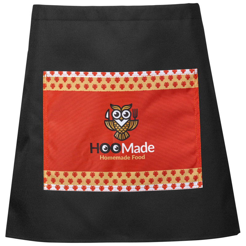 Pre-Printed Sample Hoppla Waiters Half Apron