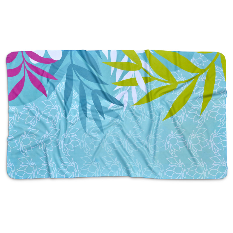 Pre-Printed Sample Hoppla Hula Beach Towel - Dual Sided Branding