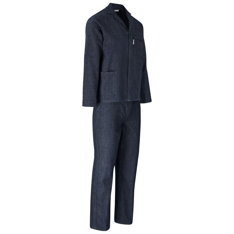 Vintage 100% Cotton Denim Conti Suit