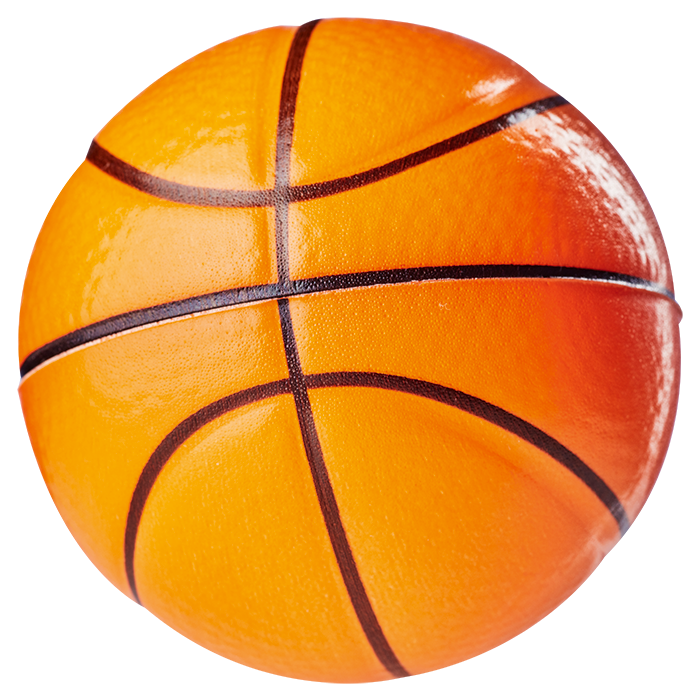 Basketball Ball Shaped Stress Ball